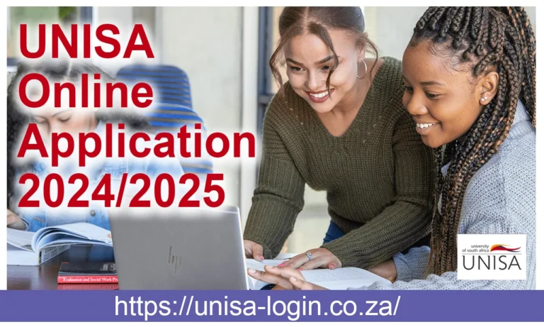 UNISA Online Application 2024/2025